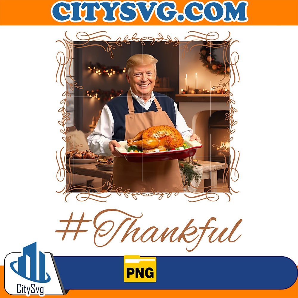 Donald Trump Thankful Png CitySvg