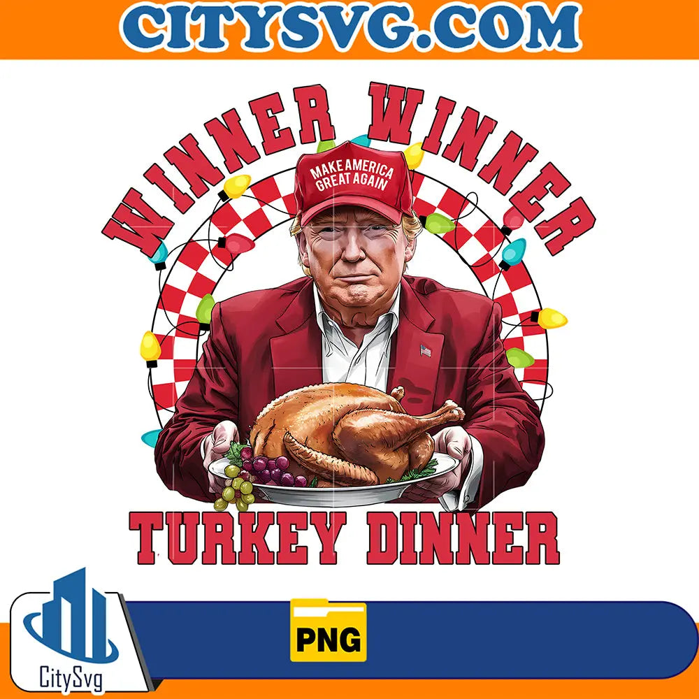 DonaldTrumpWinnerWinerTurkeyDinnerPng