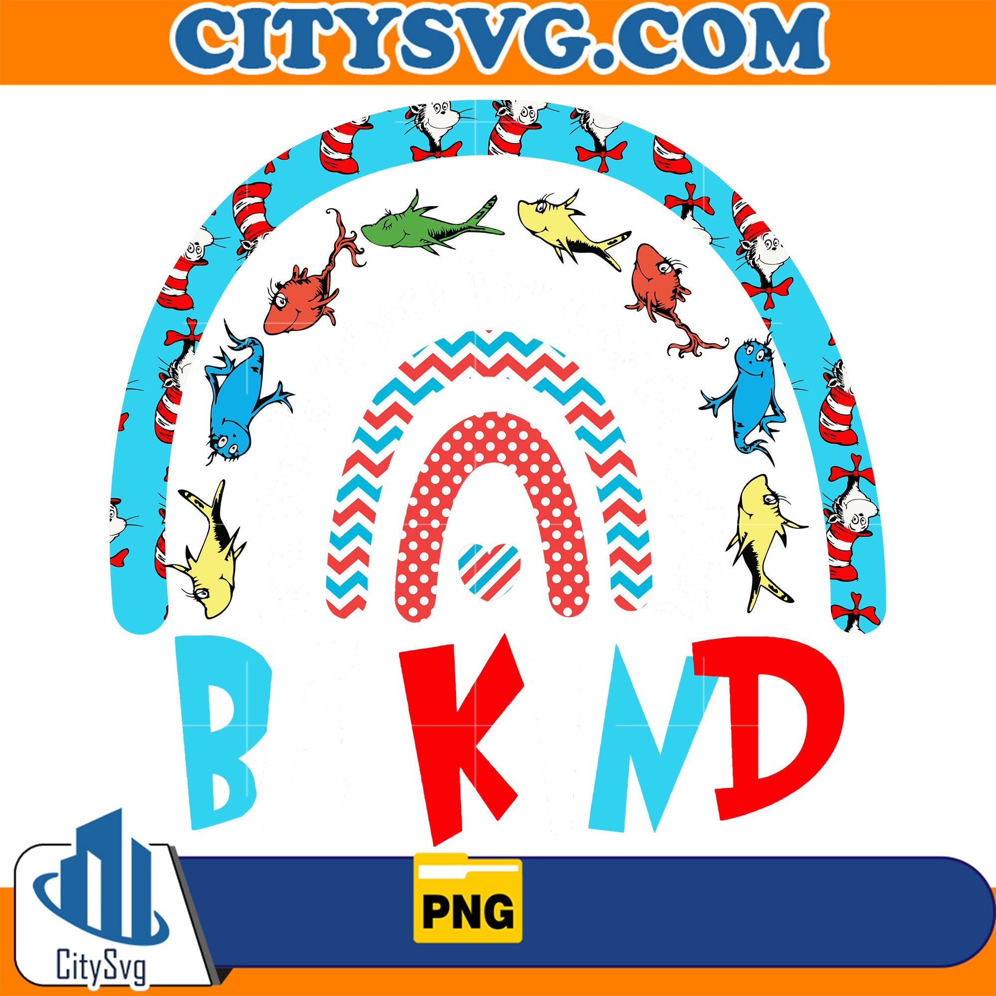 Dr Suesss Be Kind PNG – CITYSVG