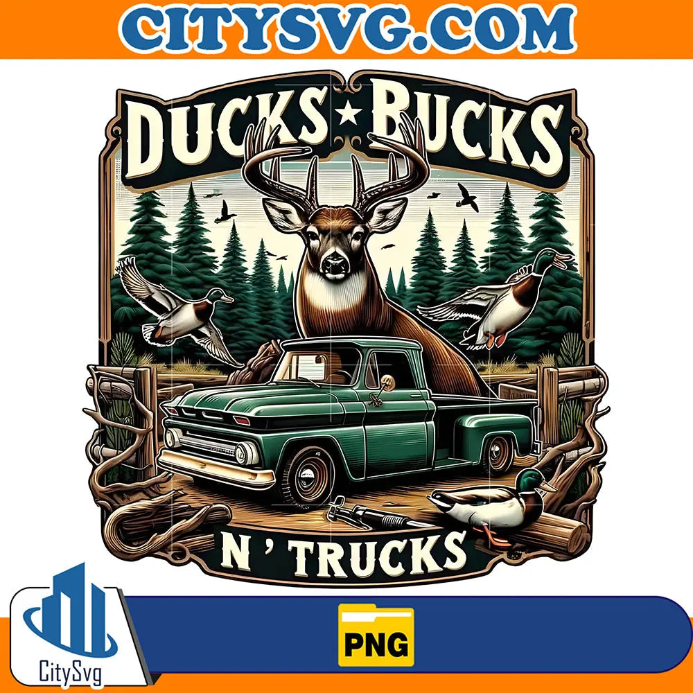 DucksBucksN_TrucksHuntingPng