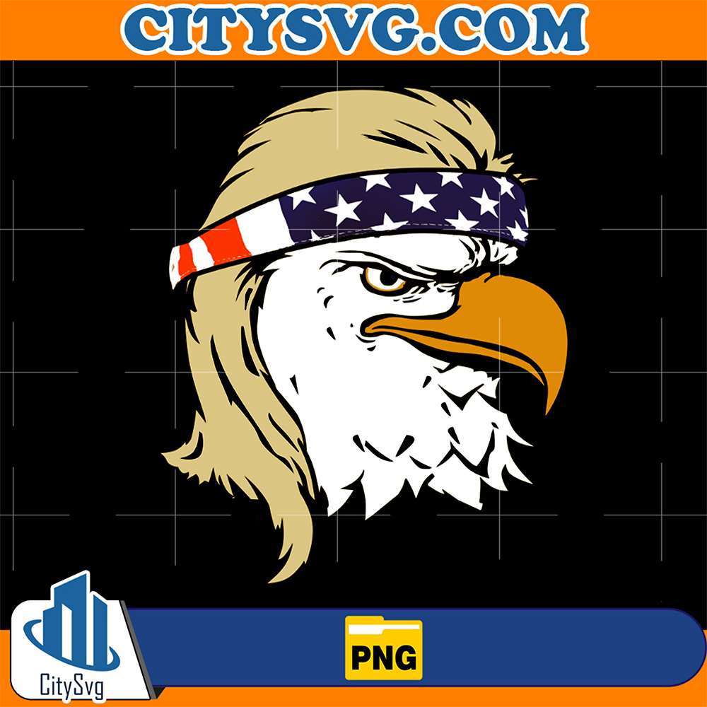 Eagles-Mullet-America-4th-Of-July-Png