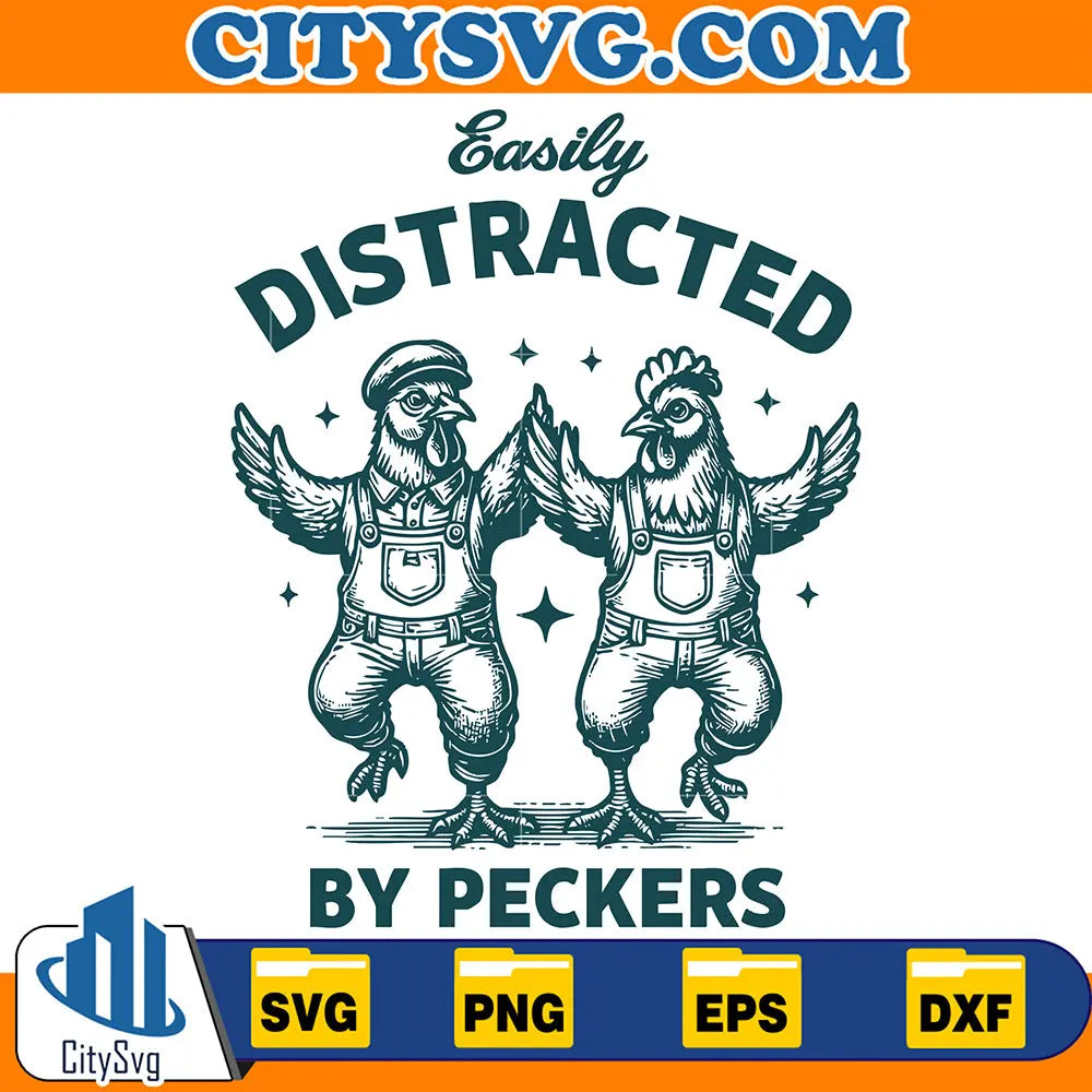 EasilyDistractedByPeckersSvg