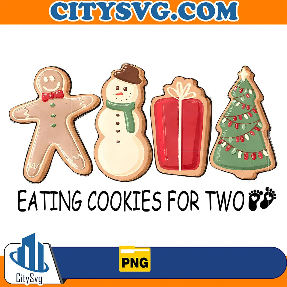 EatingCookiesForTwoChristmasPng
