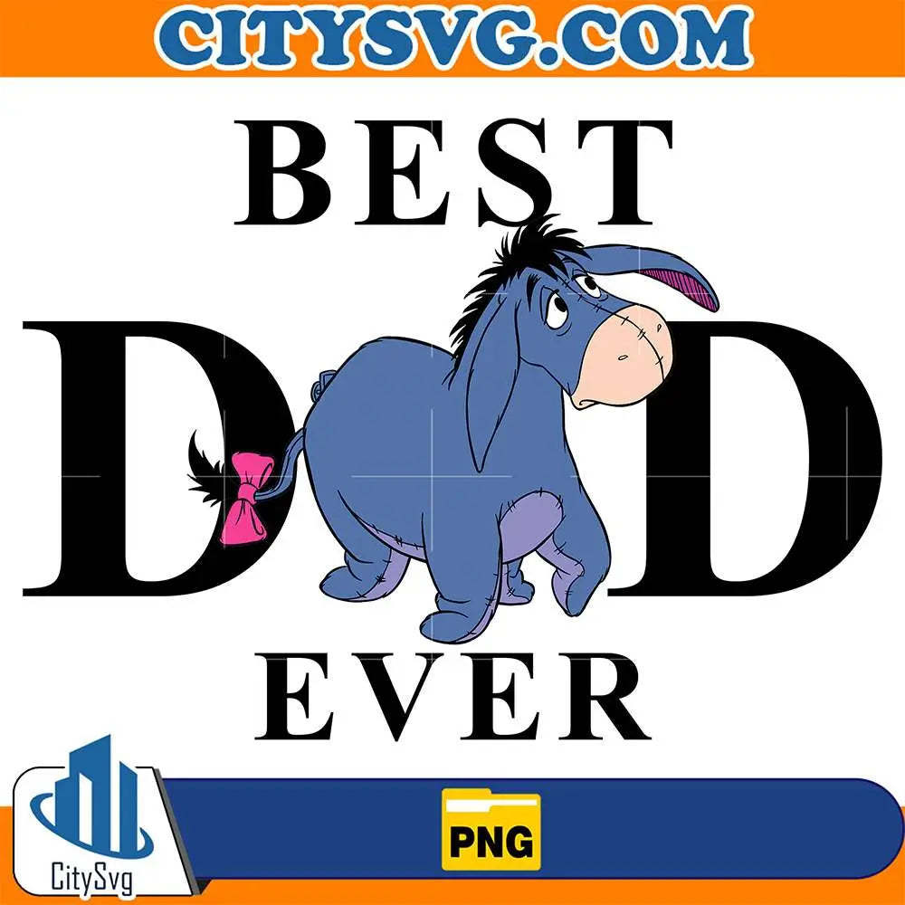 Eeyore-Best-Dad-Ever-Png