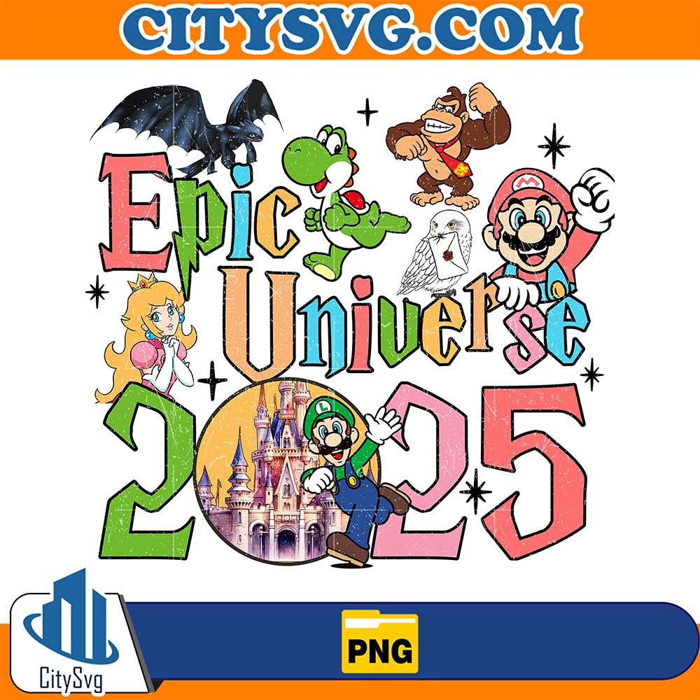 Epic-Universe-Mario-2025-Png
