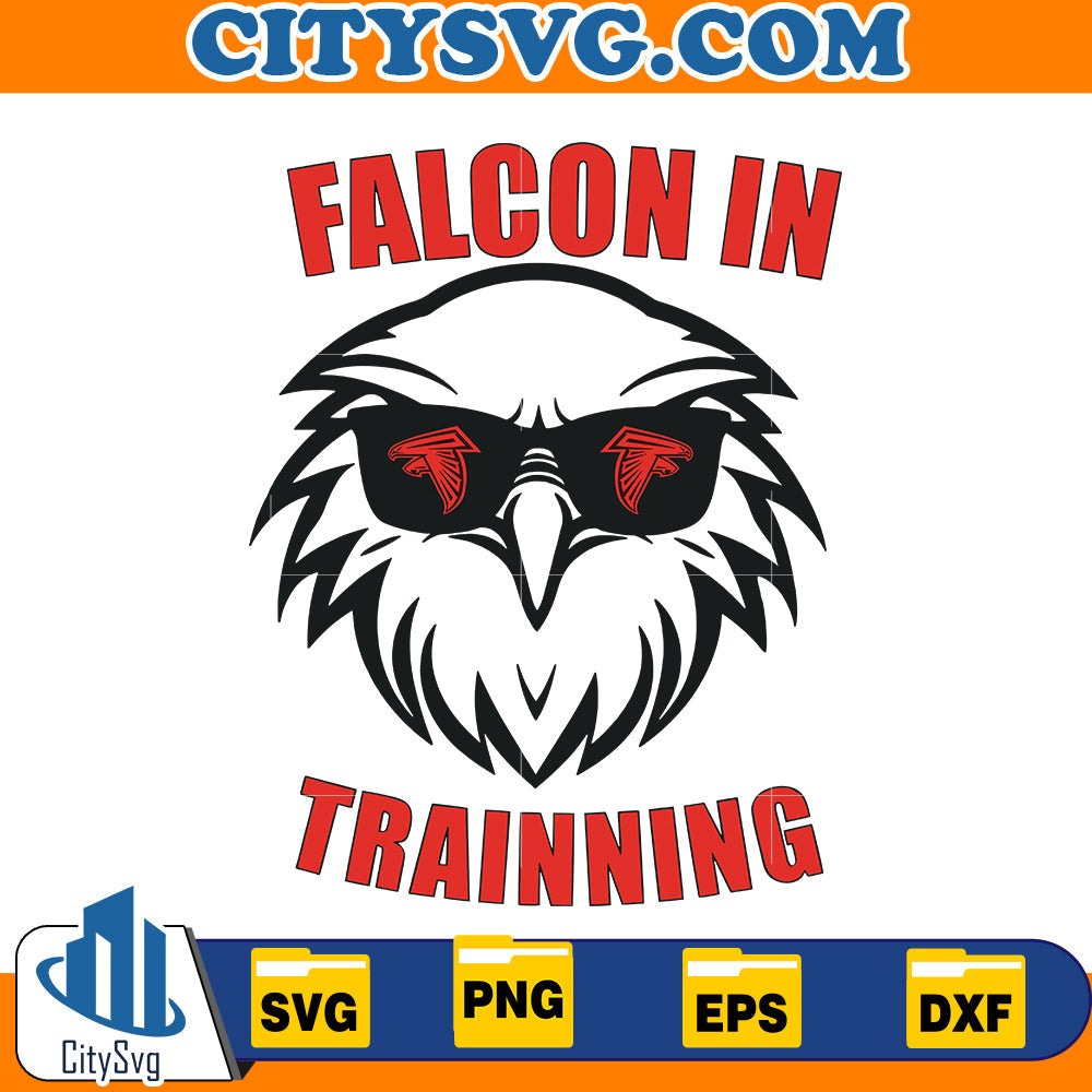 Falcon in trainning Svg CitySvg