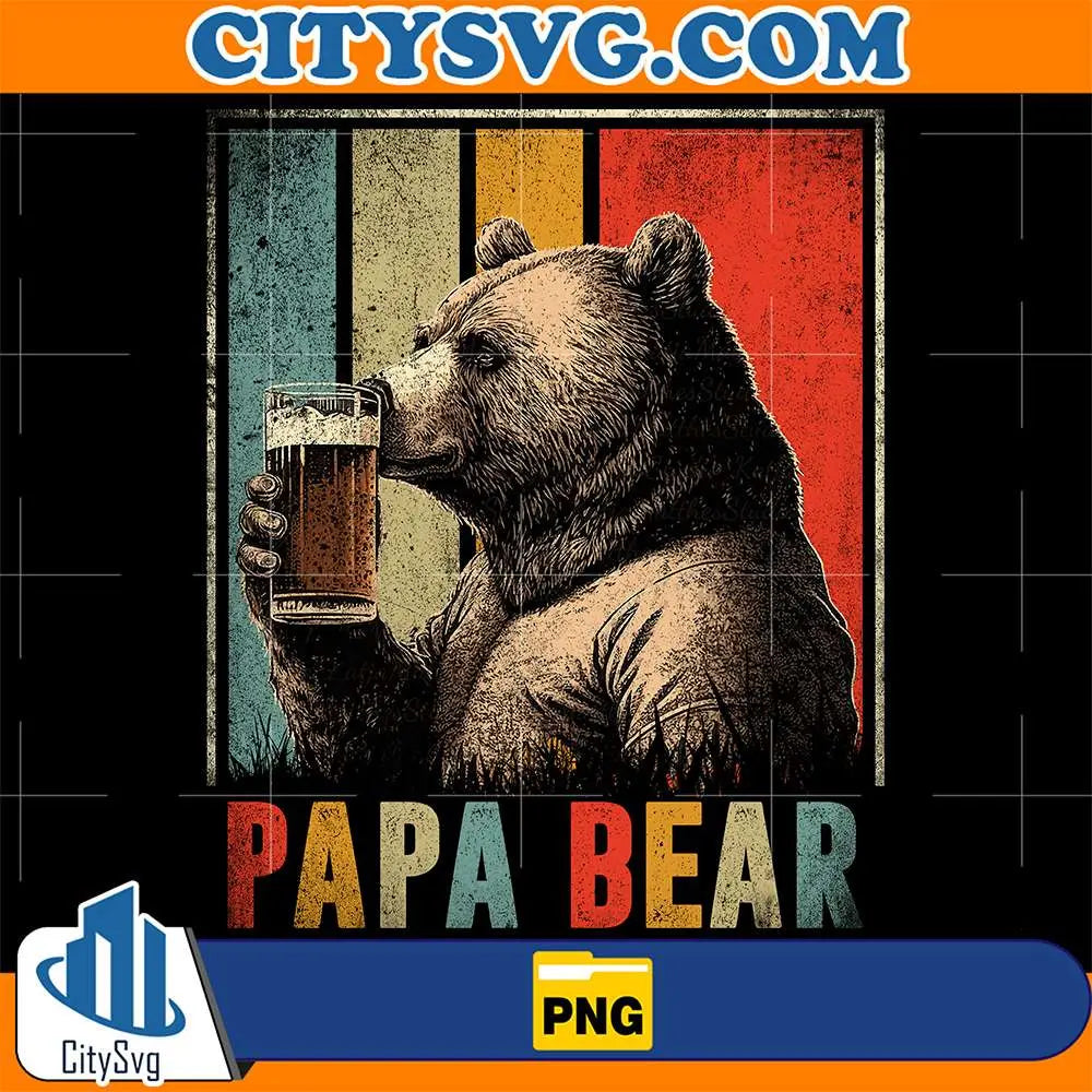 Fathers-Day-Papa-Bear-Png