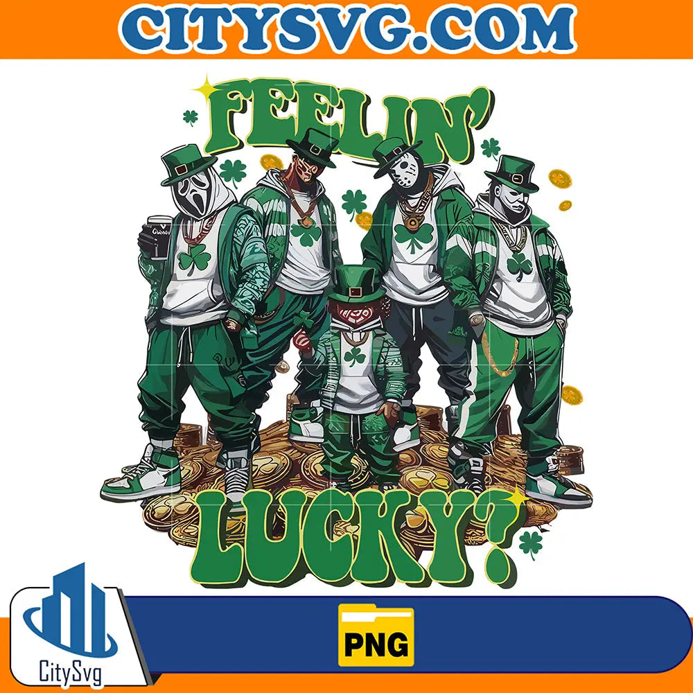 FeelinLuckyHorrorStPatricksDayPng