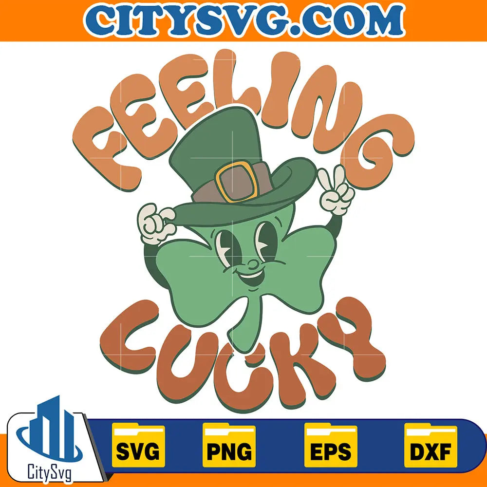 FeelingLuckyStPatricksDaySvg