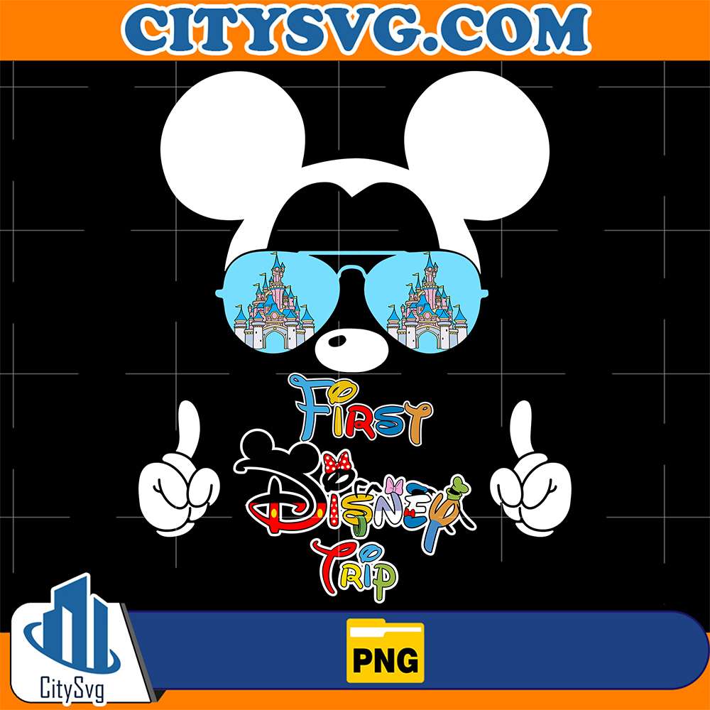 First-Disney-Mickey-Mouse-Trip-Png