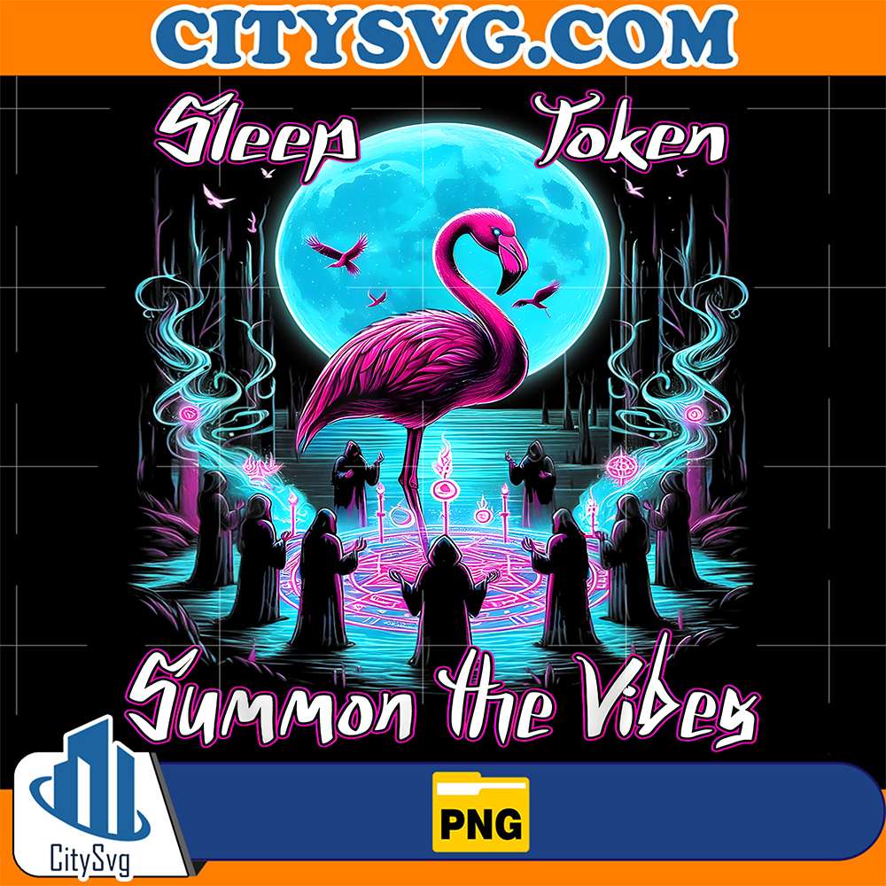 Flamingo-Ritual-Sleep-Token-Summon-The-Vibes-Png