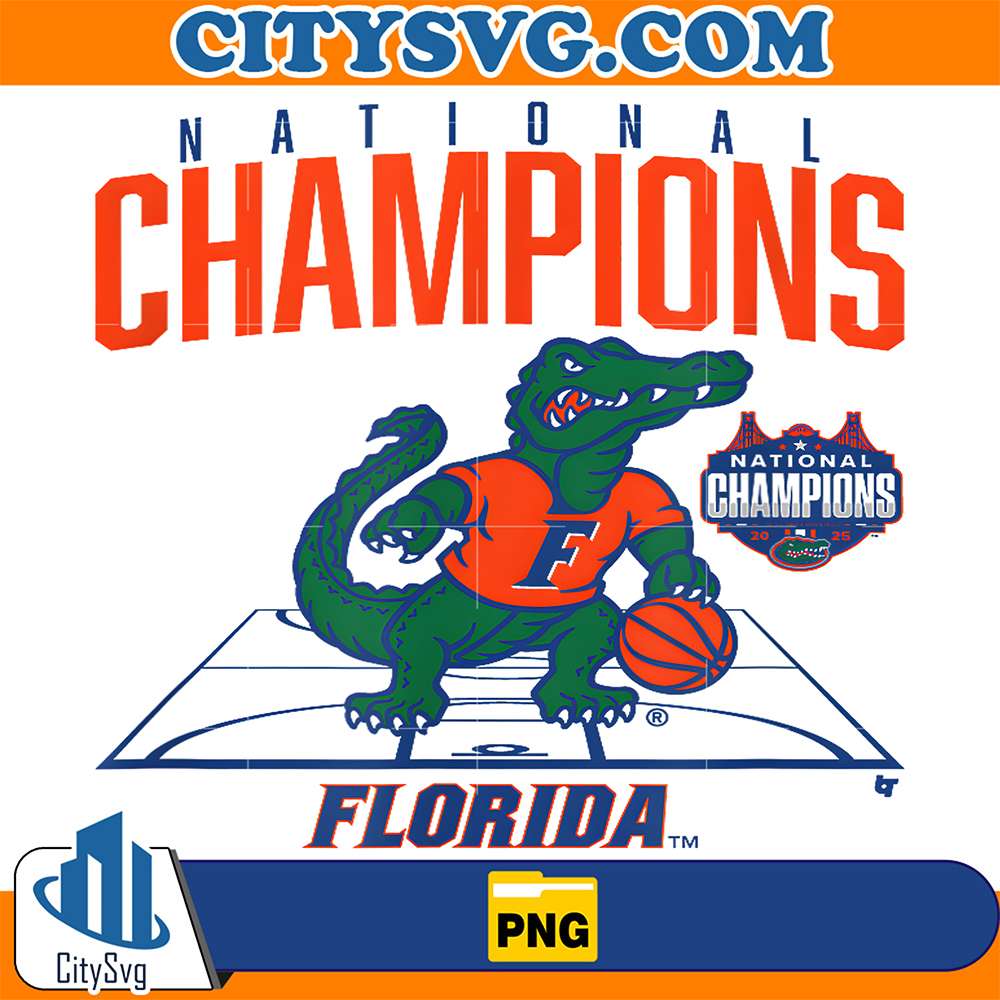 Florida-Gators-Basketball-2025-NCAA-Champions-Mascot-Png