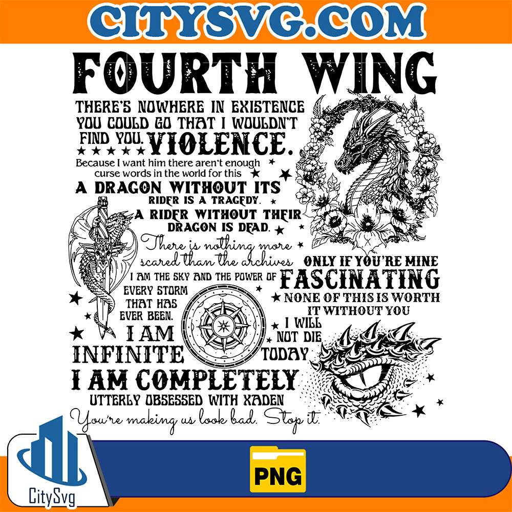 Fourth-Wing-There-s-Nowhere-In-Existence-You-Could-Go-That-I-Wouldn-t-Find-You-Violence-Png-3