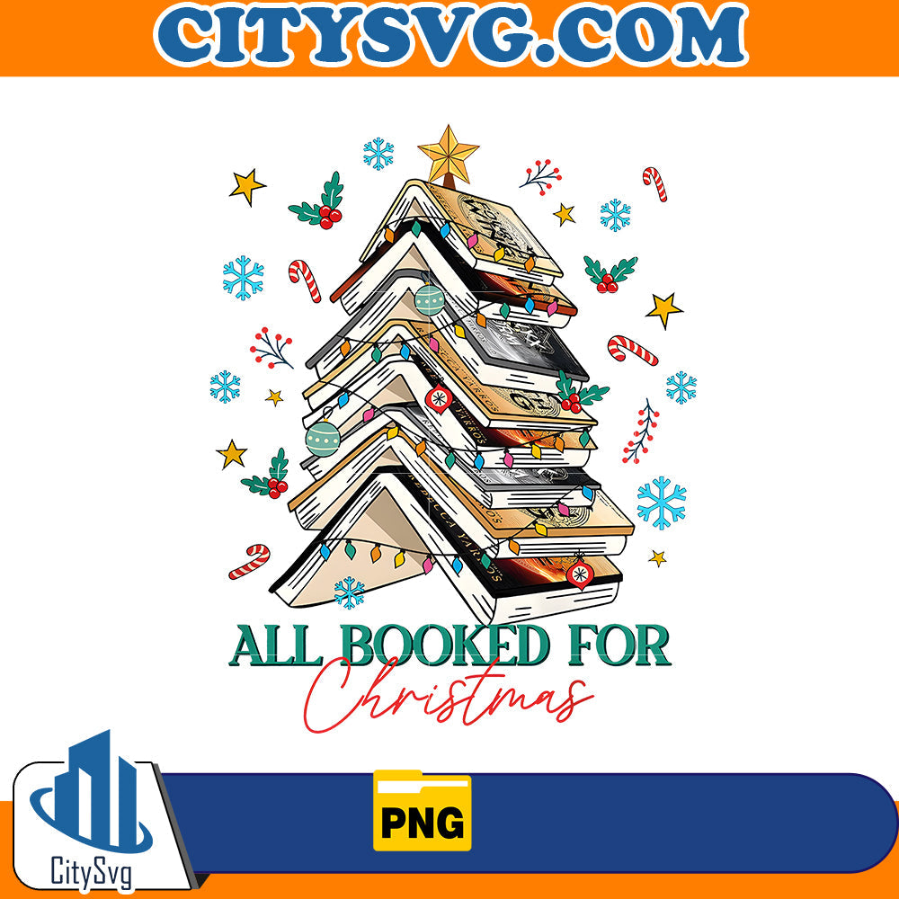Fourth Wing All Booked For Christmas Png CitySvg