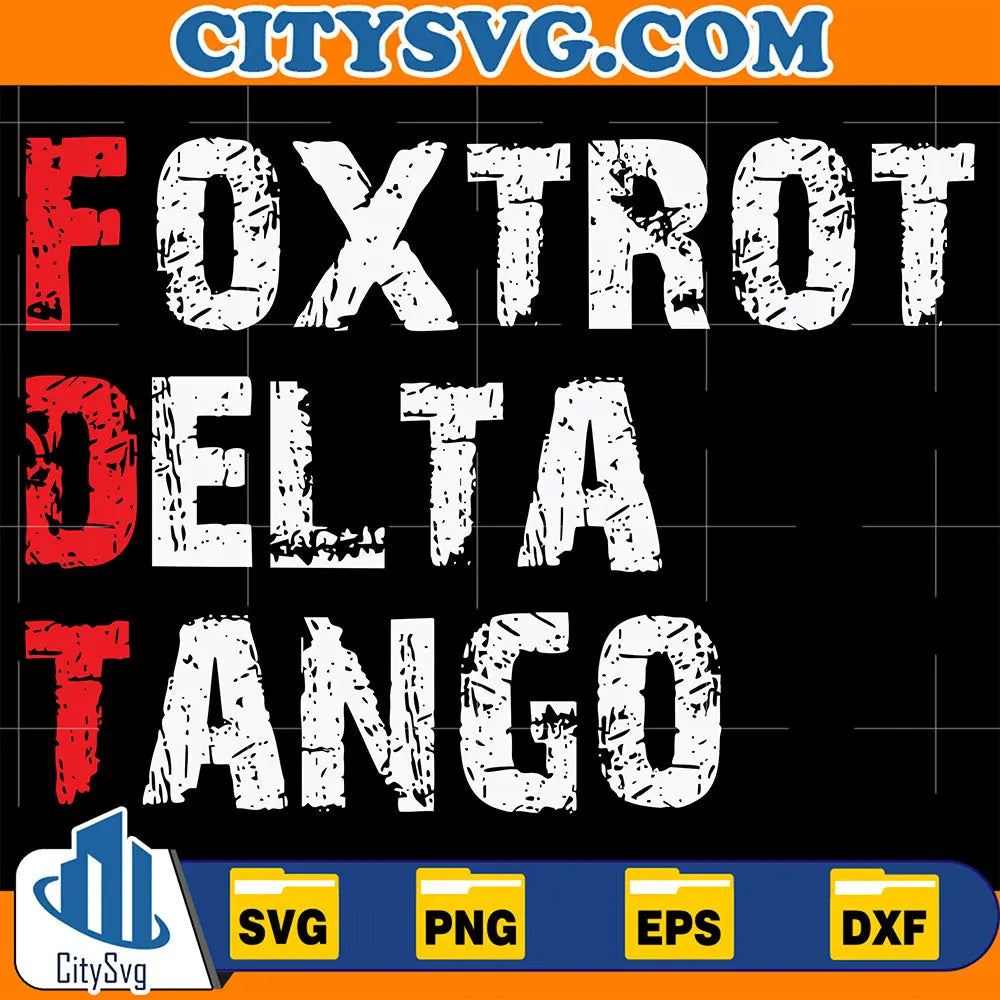 FoxtrotDeltaTangoSvg