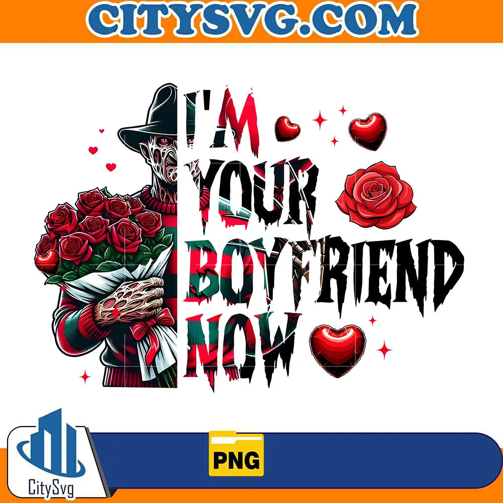 FreddyKruegerHalloweenValentinePng