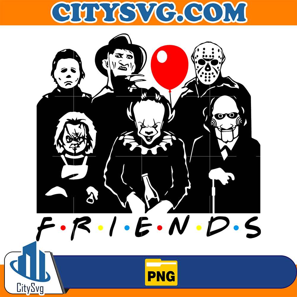 Friends-Balloon-Horror-Character-Halloween-Png