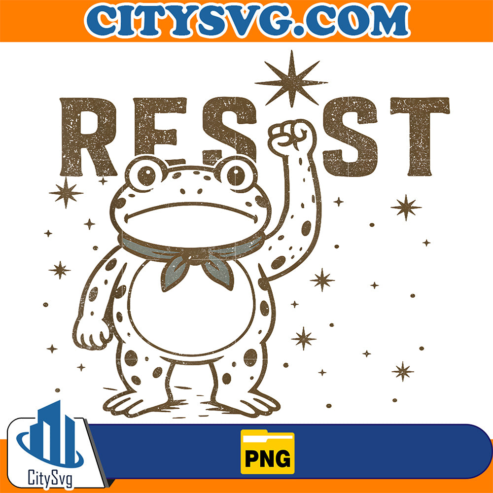 Frogs-Resist-Portland-Frog-Protest-Png-3