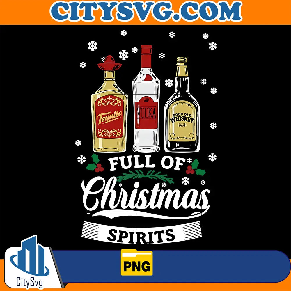 FullOfChristmasSpiritsPng