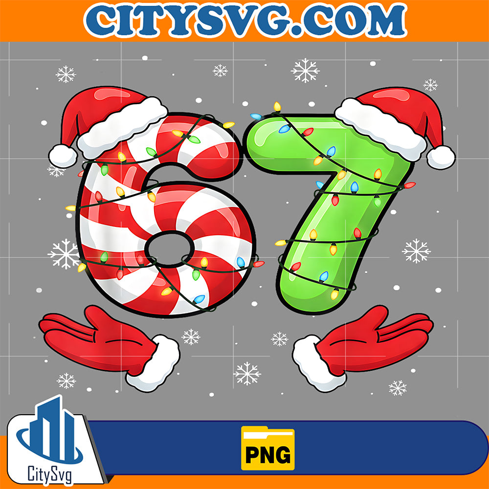 Funny-Six-Seven-67-Meme-Christmas-Family-Xmas-Santa-67-Png