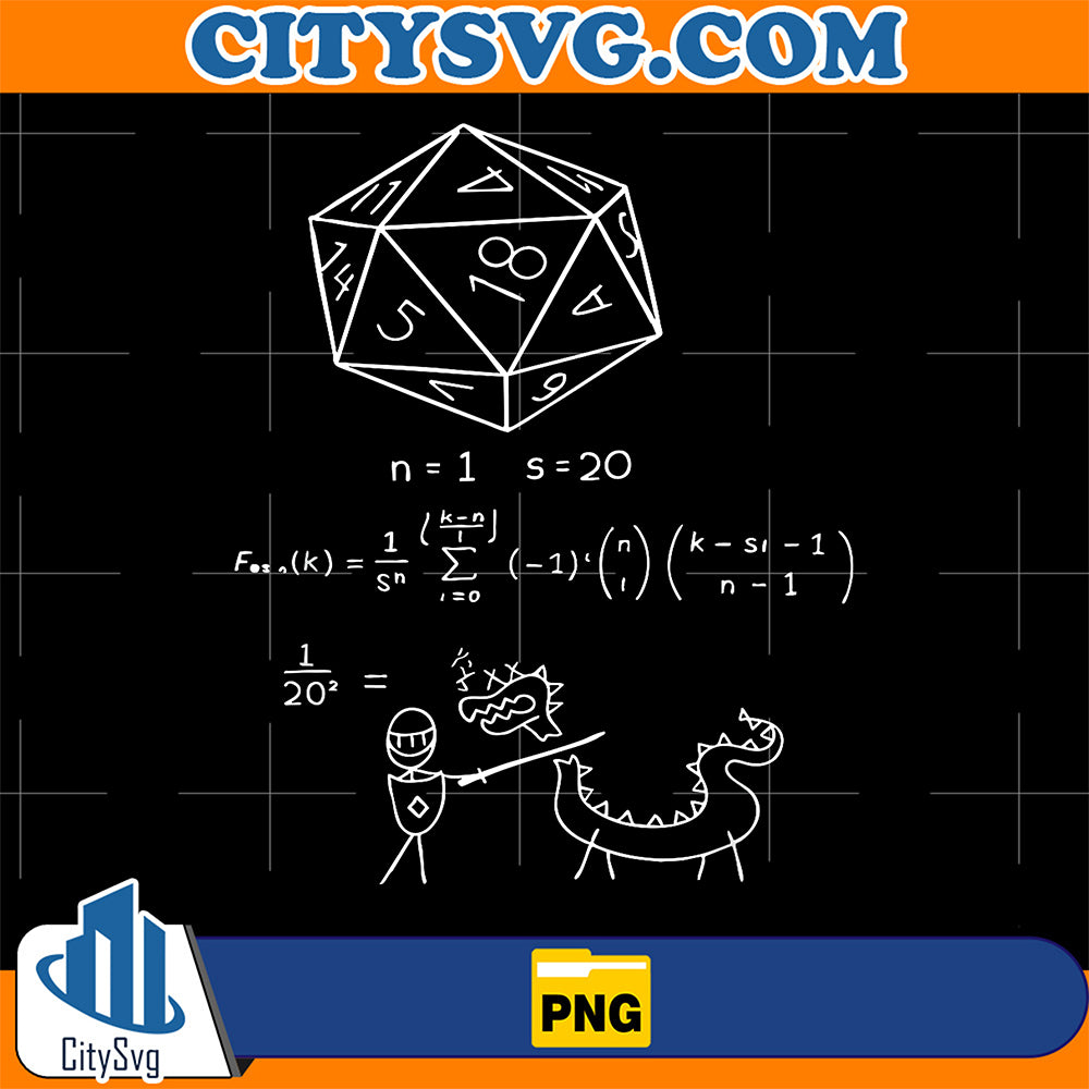 Gamer-RPG-Science-Math-Humor-Nerdy-Roleplay-Png