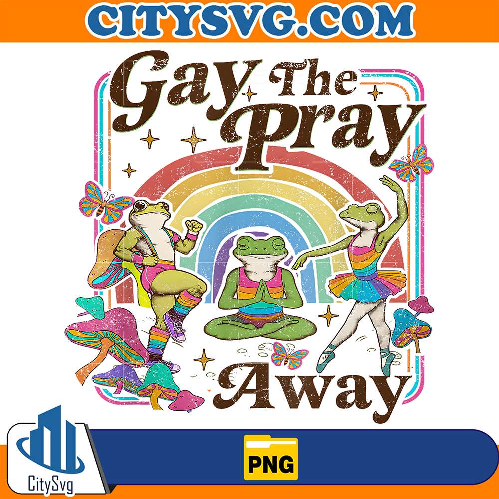 Gay-The-Pray-Away-Rainbow-LGBT-Pride-Funny-Meme-Frogs-LGBTQ-Png