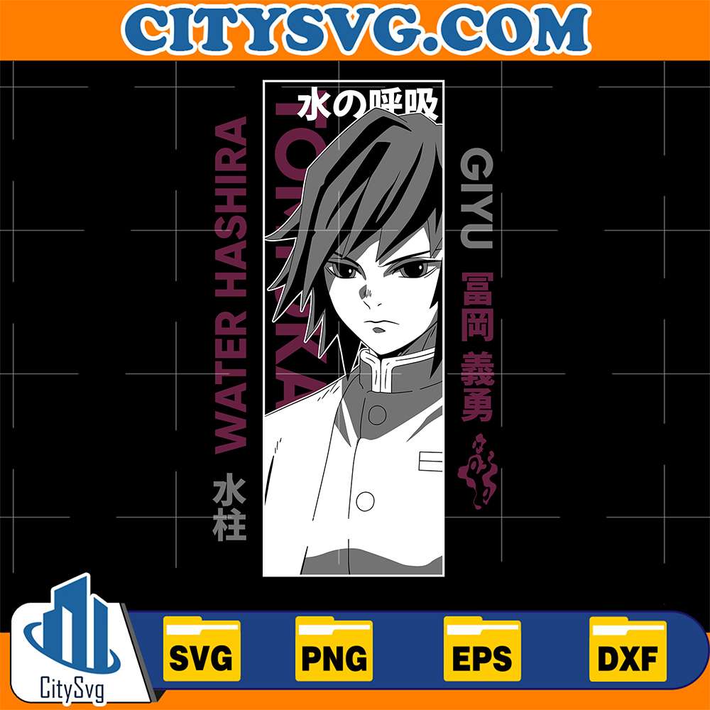 Giyu-Tomioka-Water-Hashira-Demon-Slayer-Svg