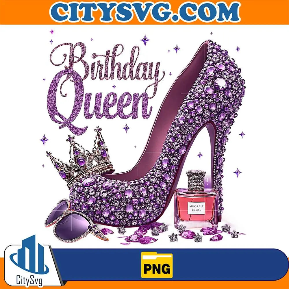 Glitter-Birthday-Girl-Png