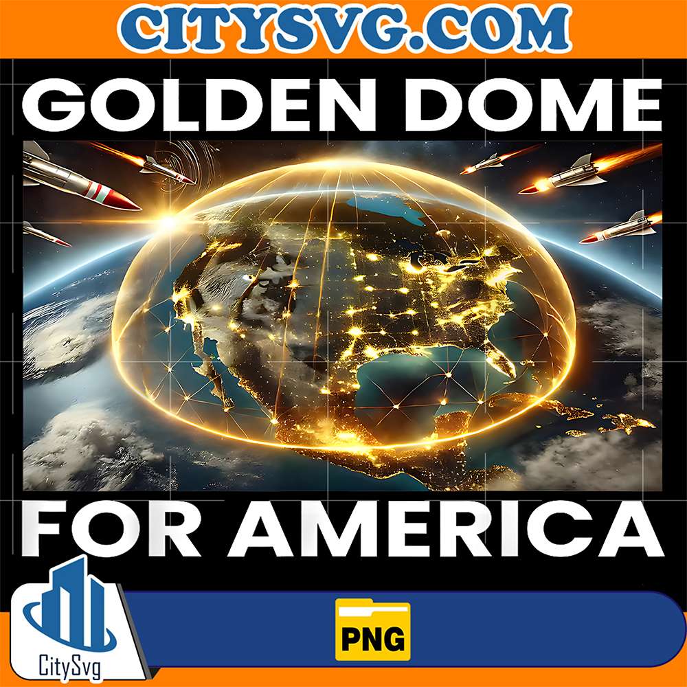 Golden-Dome-For-America-Png