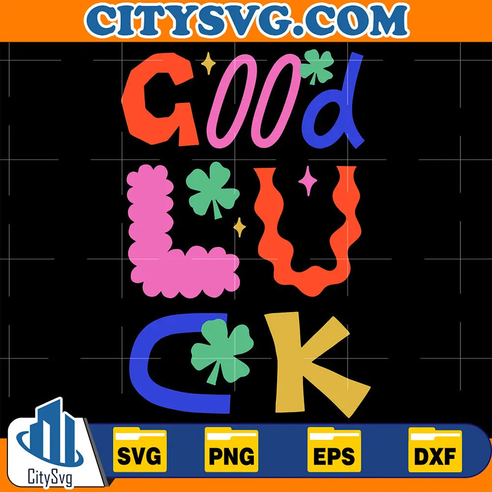 GoodLuckStPatrick_sDaySvg1
