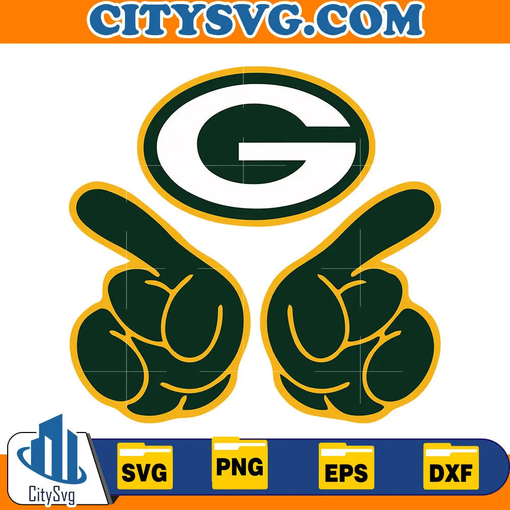 Green Bay Packers Svg CitySvg