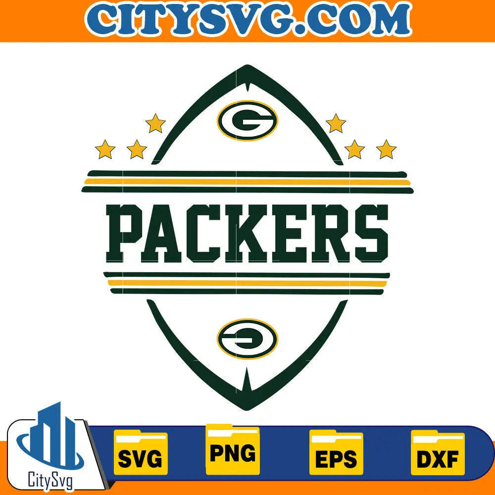 Green Bay Packers Svg CitySvg