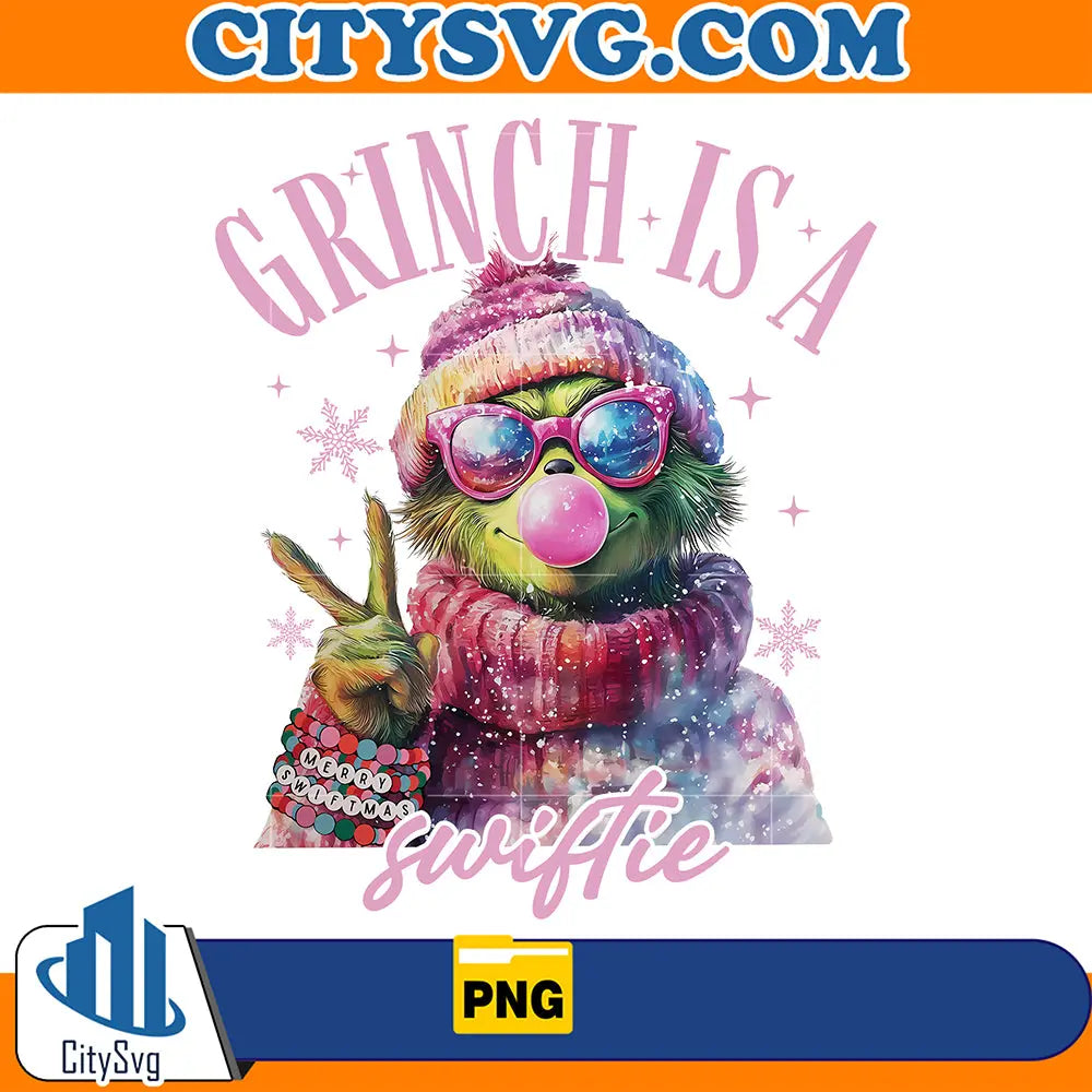GrinchIsASwiftieChristmasPng_2