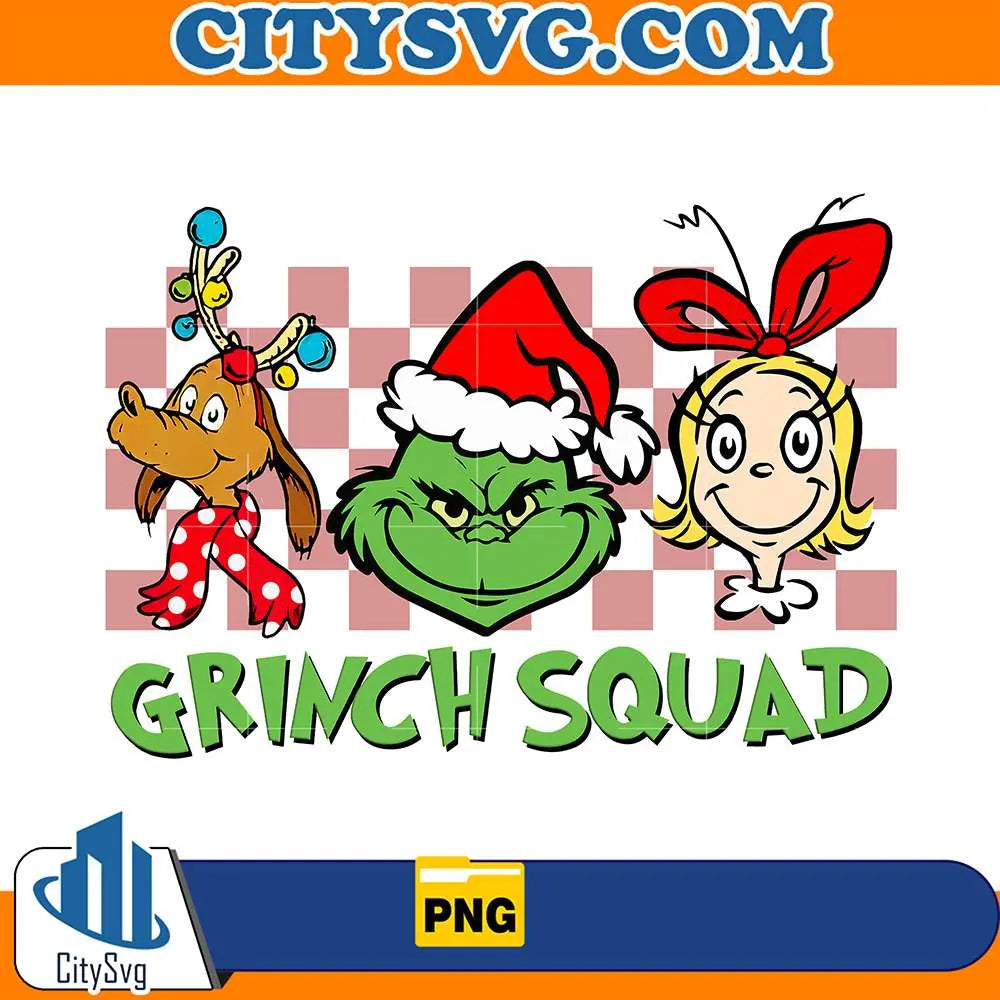 GrinchSquadChristmasPng1