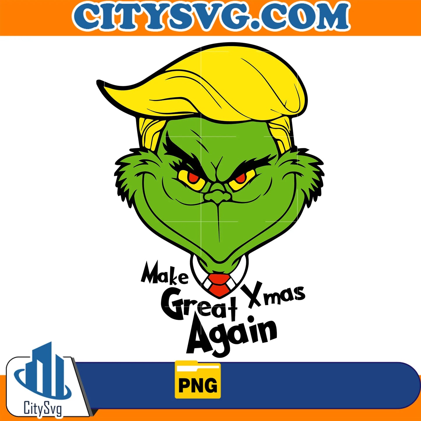 GrinchTrumpMakeGreatXmasAgainPng