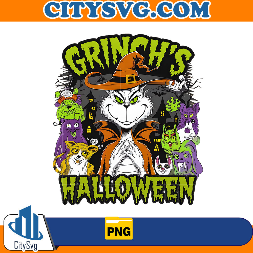 Grinch's Halloween Png CitySvg