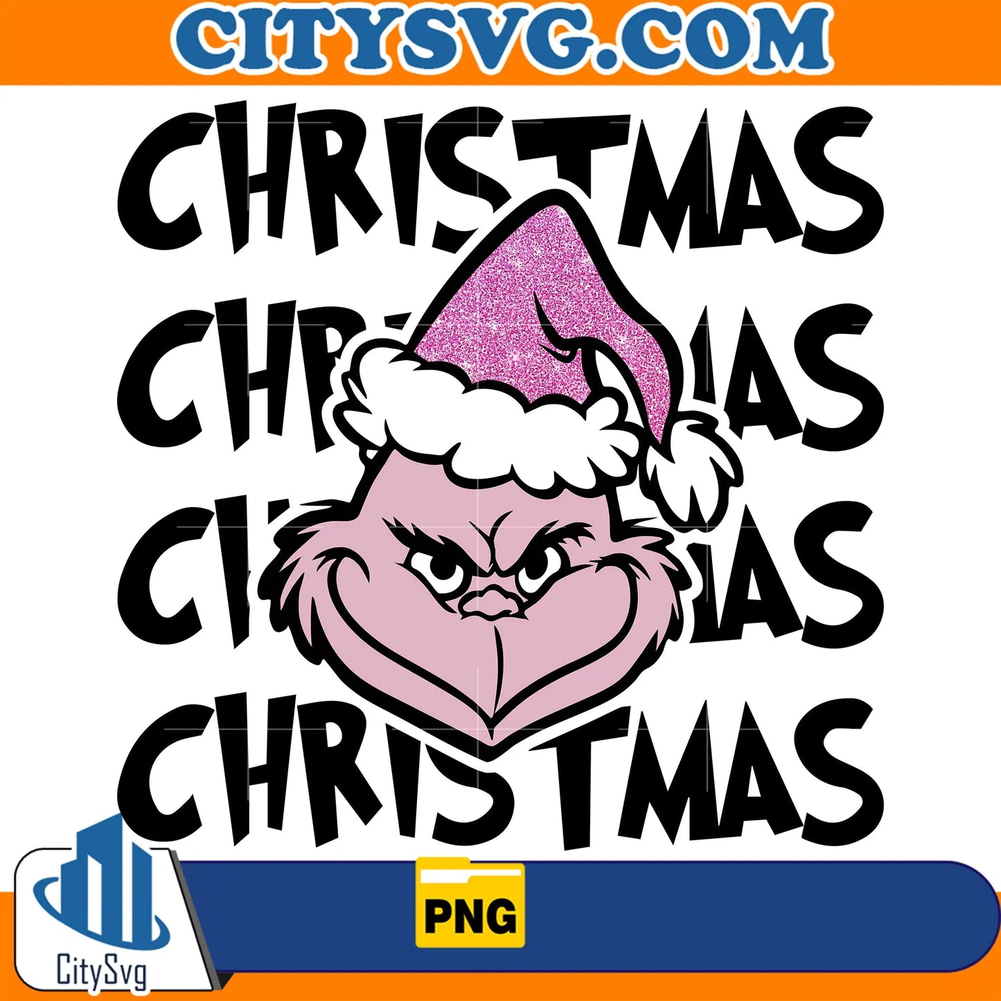 GrinchmasPinkChristmasPng