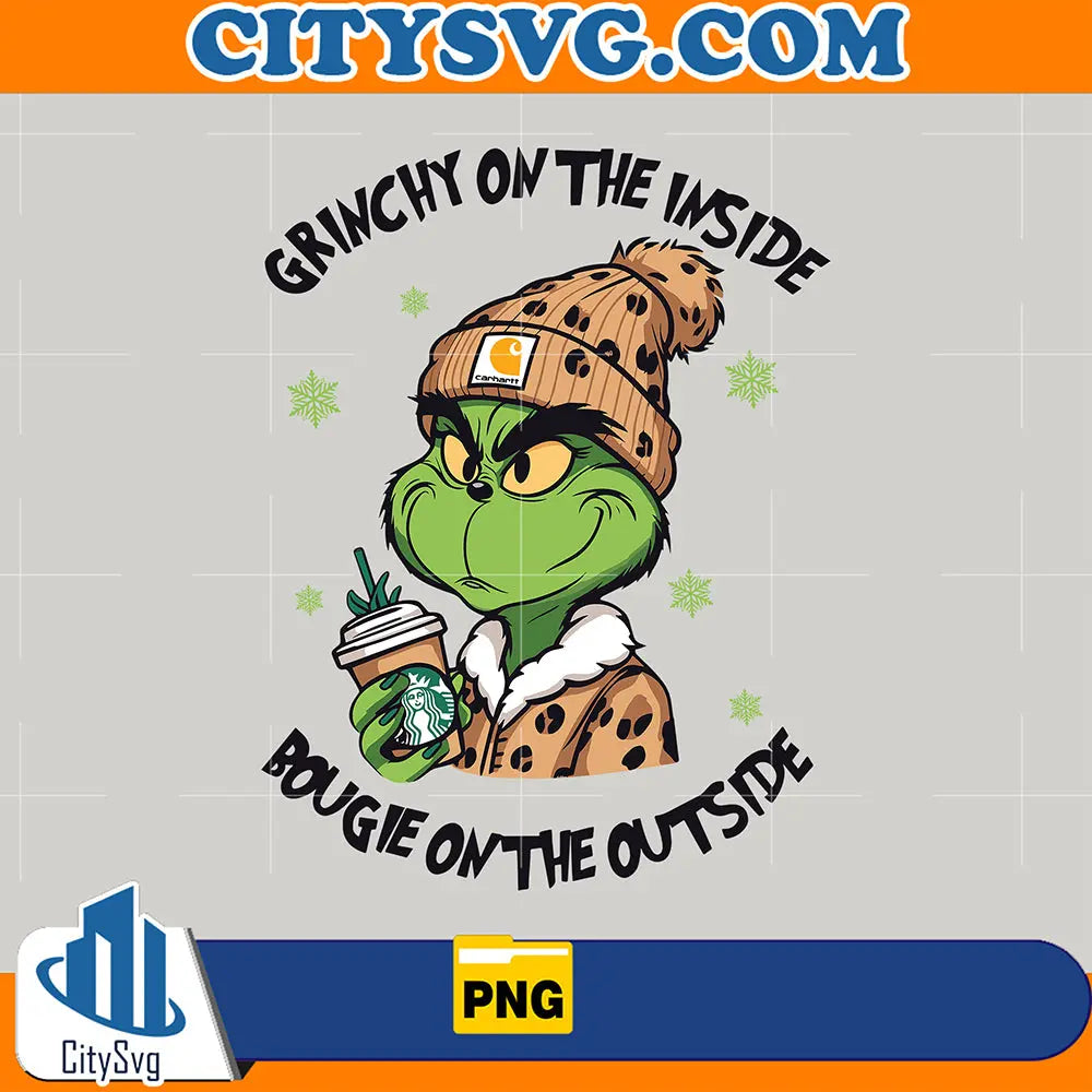 GrinchyOnTheInsideLeopardPng