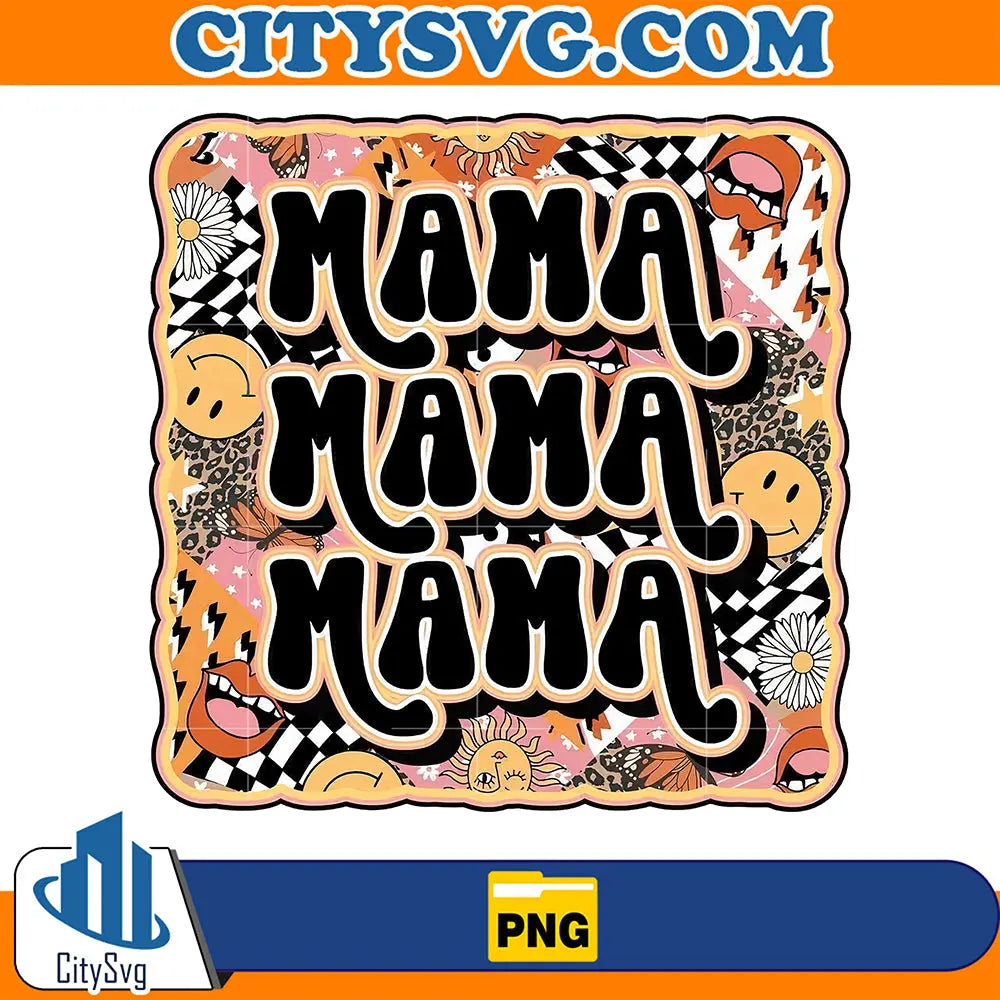 GroovyMamaSublimationPng