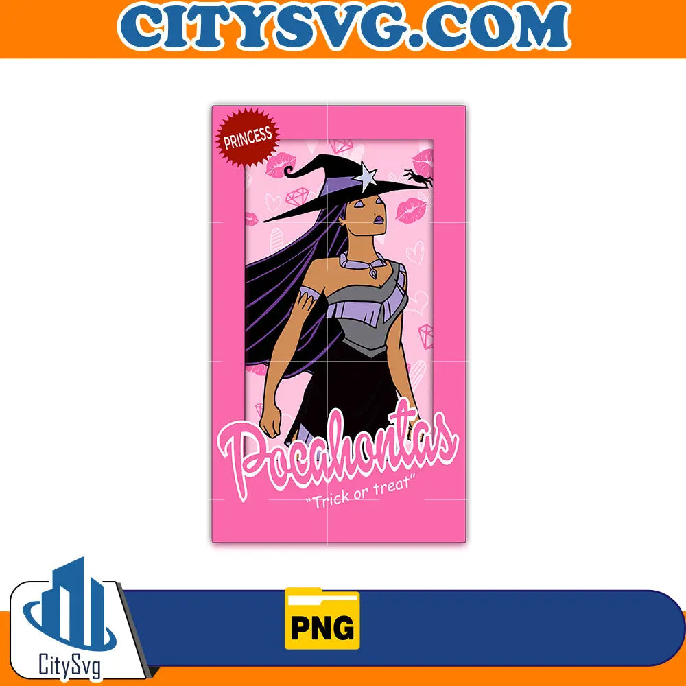 Pocahontas Trick or Treat Png CitySvg