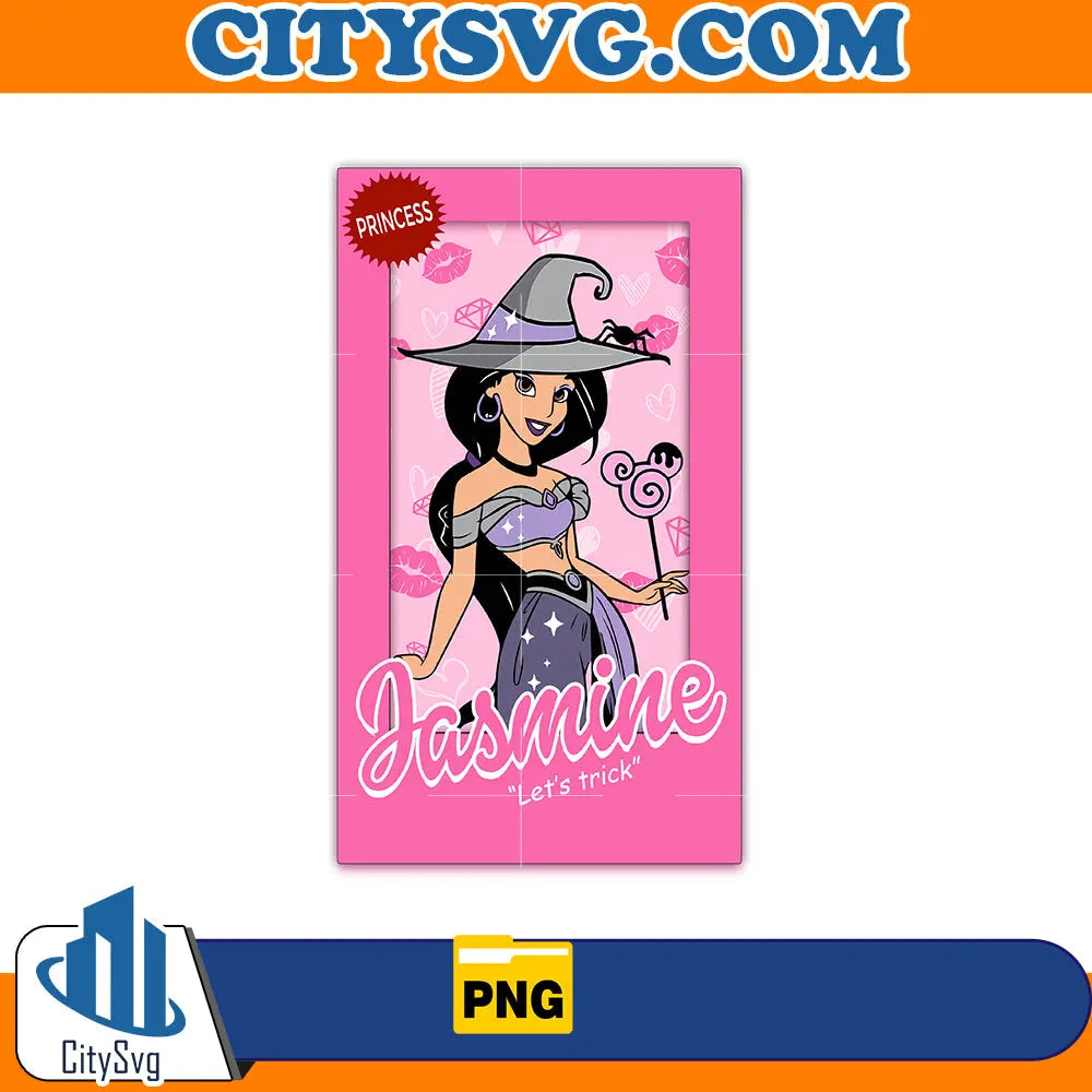 Jasmine Let's trick Png CitySvg