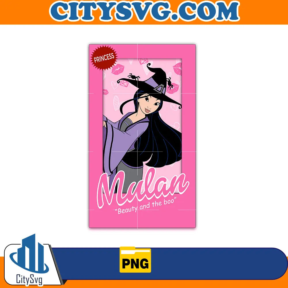 Mulan Beauty and the boo Png CitySvg