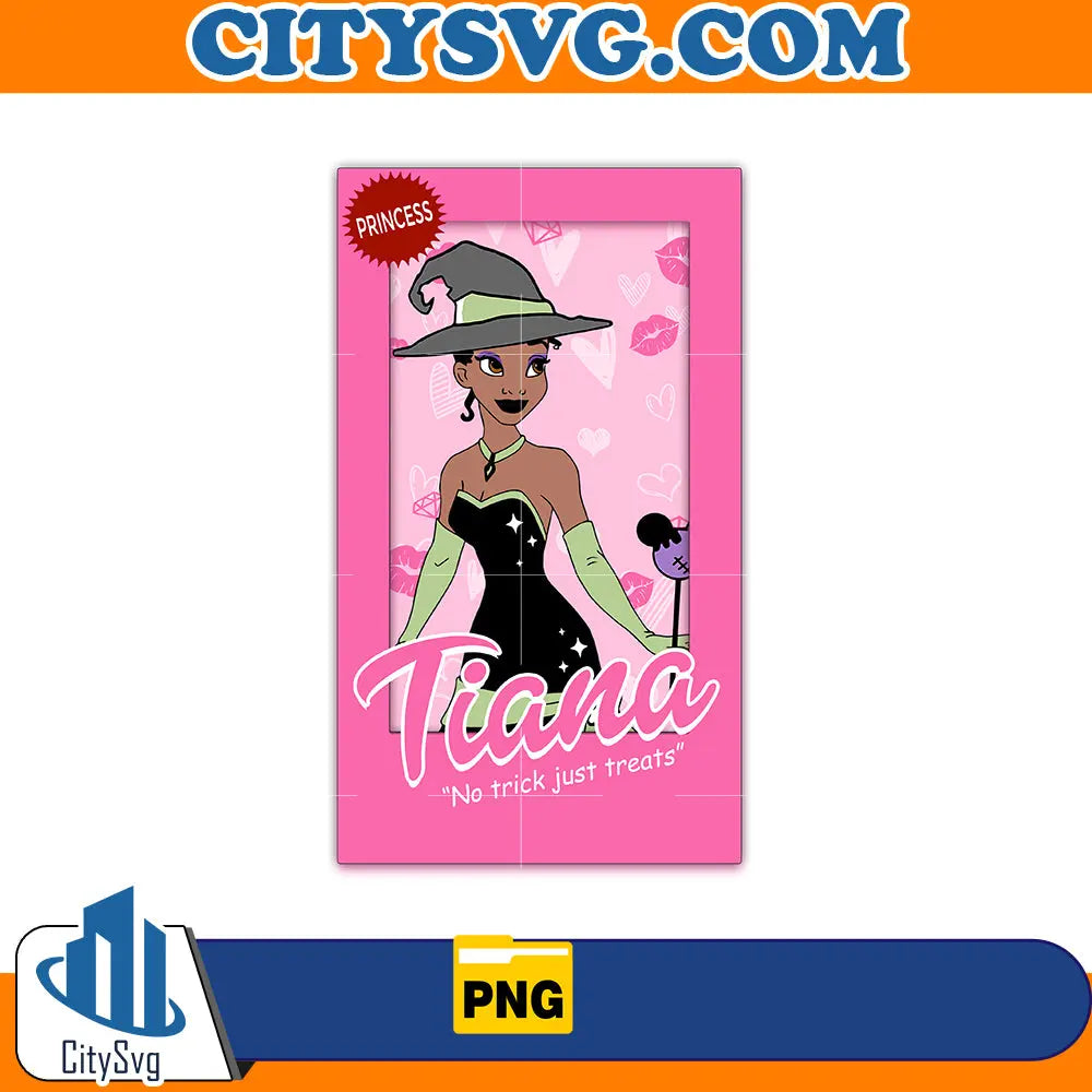 Tiana No trick just treats Png CitySvg