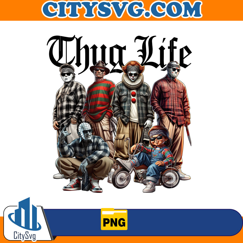 Thug Life Horror Movie Png CitySvg