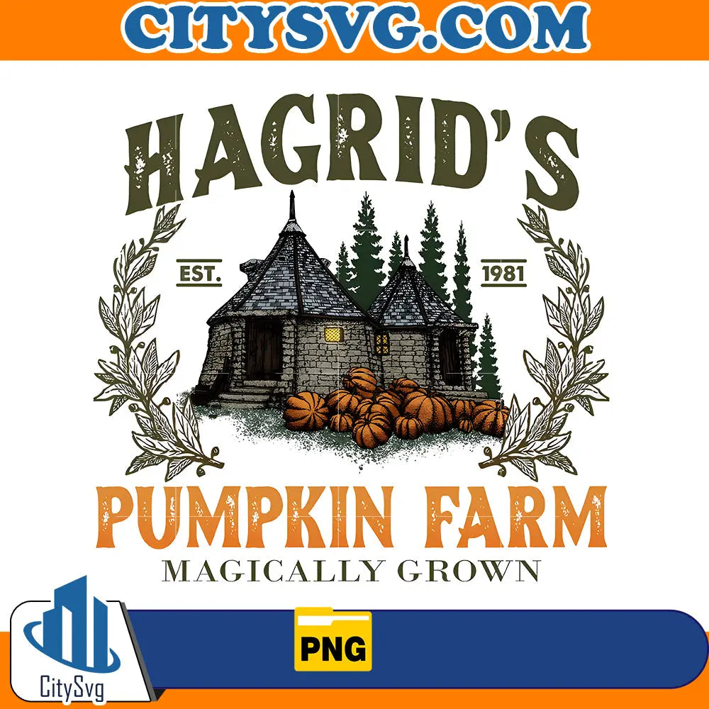 Hagrid's Pumpkin Farm Png CitySvg