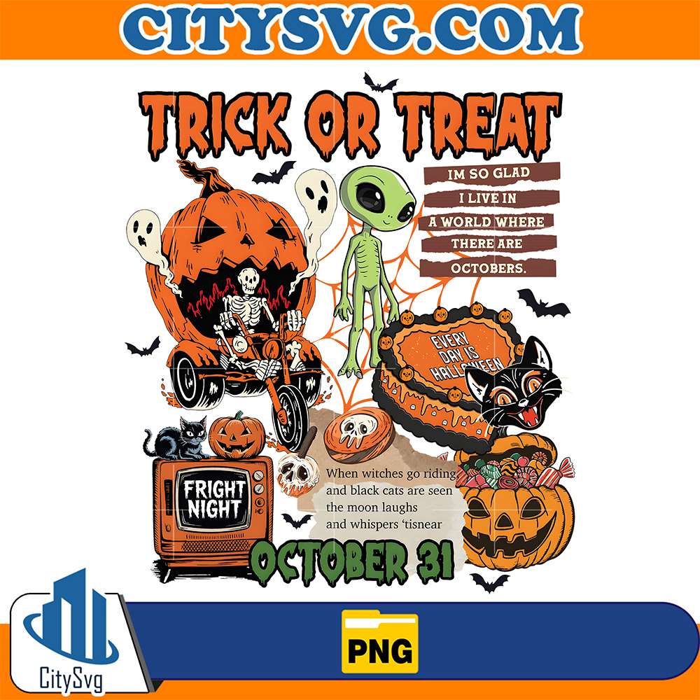 Halloween-Collage-Png-Retro-October-31-Sublimation-Design-Png