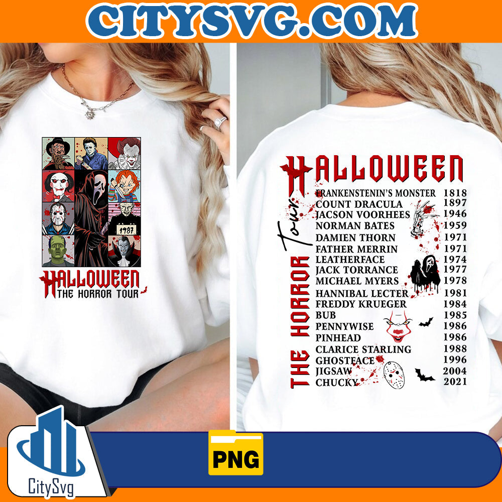Halloween Era PNG, Horror Movie Character CitySvg