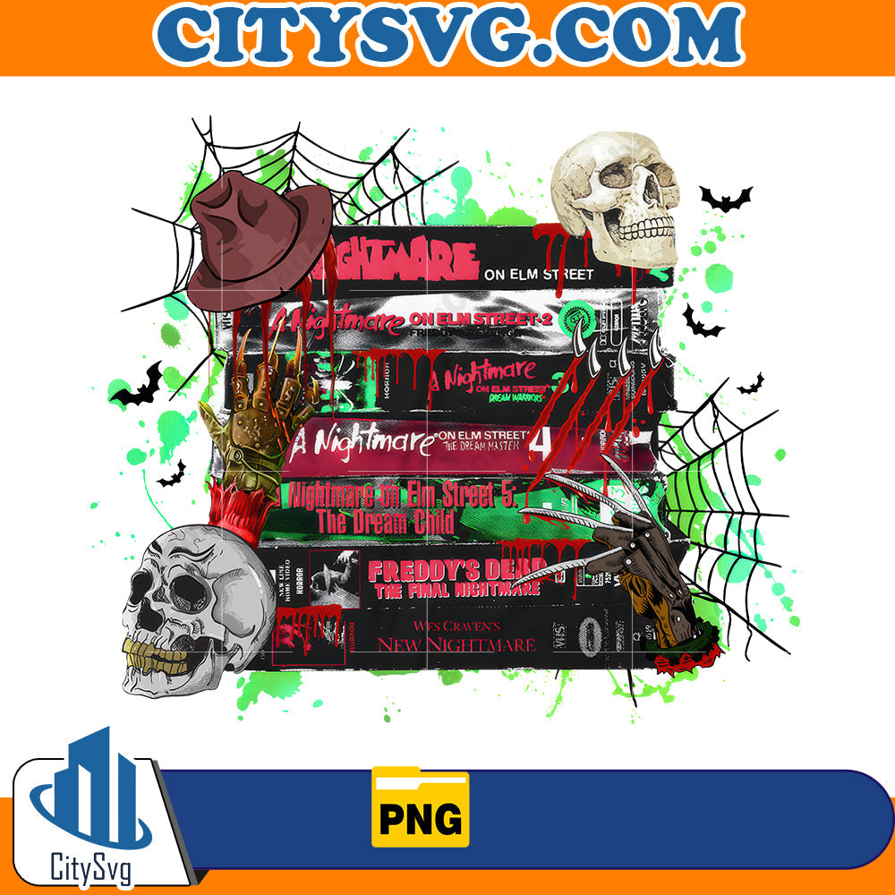 Halloween Movies VHS Png CitySvg
