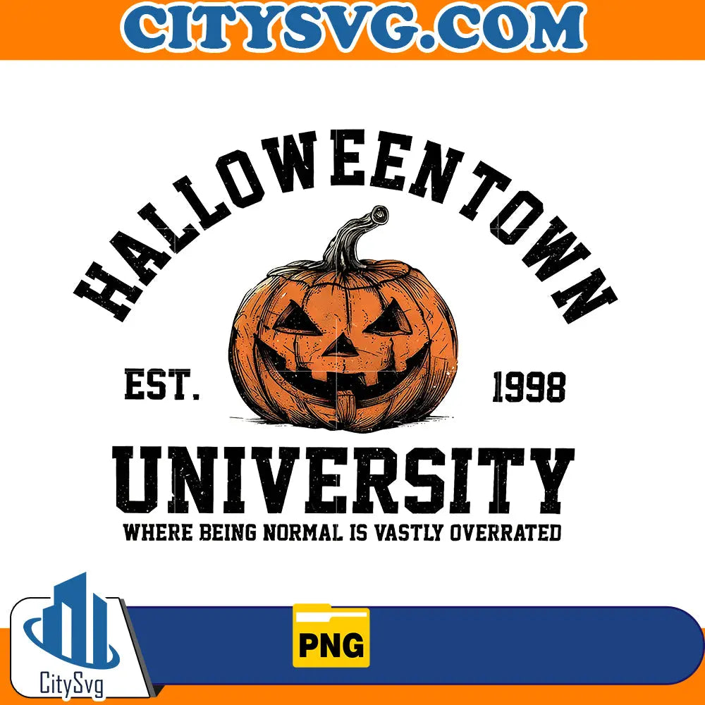HalloweenTown Est 1998 Png CitySvg