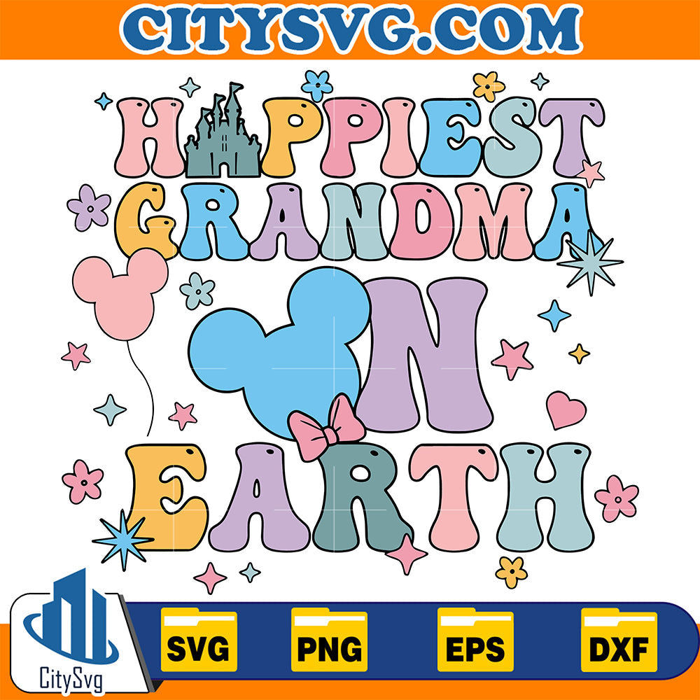 Happiest-Grandma-On-Earth-Svg